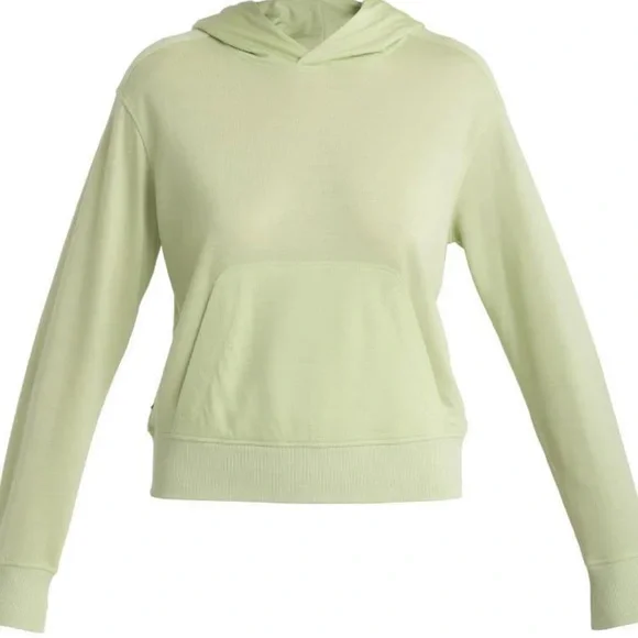 NWT [Icebreaker] Merino Blend Ii 200 Crush Pullover Hoodie in Glazen Women’s L - Picture 5 of 16